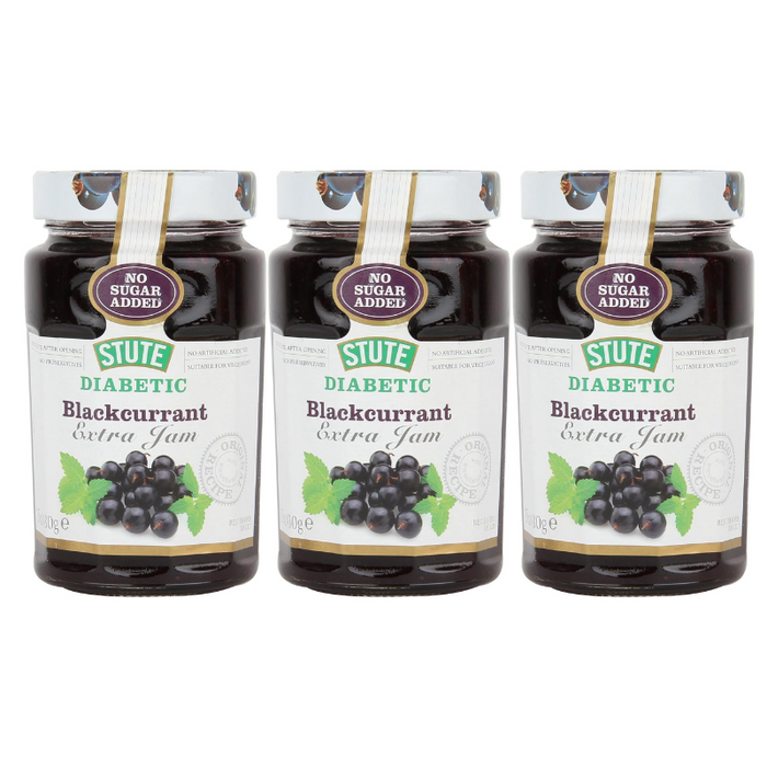 Stute Diabetic Jam Blackcurrant 430g