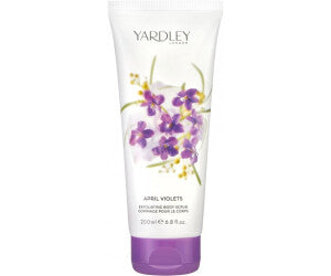 April Violets Body Scrub 200ml Yardley
