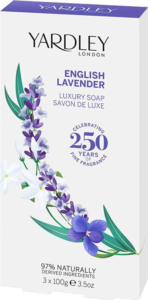 Yardley English Lavender 3 x 100g Soap